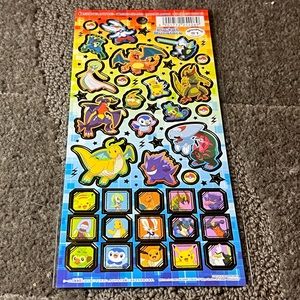 Pokémon Sword and Shield Sticker Sheet Shiny Japan Exclusive Official Nintendo